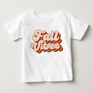 Retro Fall Vibes Baby T-Shirt