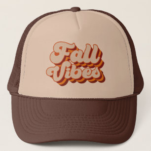 Retro Fall Vibes Trucker Hat