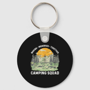 Retro Family Camng Crew Est 2025 Camper Camp Camng Key Ring