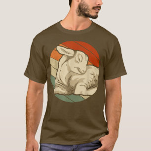 Retro Farm Animal Lover Farming Farmer Sheep T-Shi T-Shirt