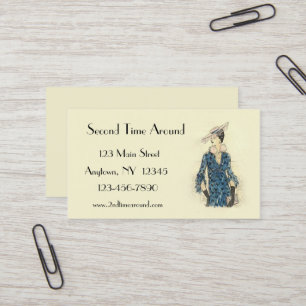 Retro Fashion Business Card