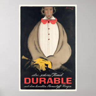 Retro Fashion Durable Das Schone Hemd Vintage Poster