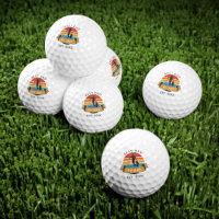 Retro Father's Day Golf Best Dad by Par Custom