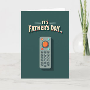 Retro Fathers Day Tech Card
