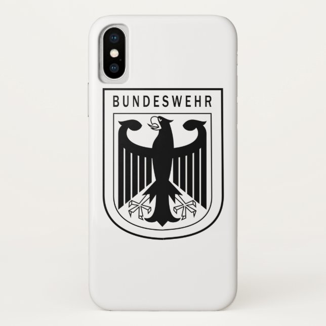 Retro - Federal Republic of Germany Bundeswehr Case-Mate iPhone Case (Back)