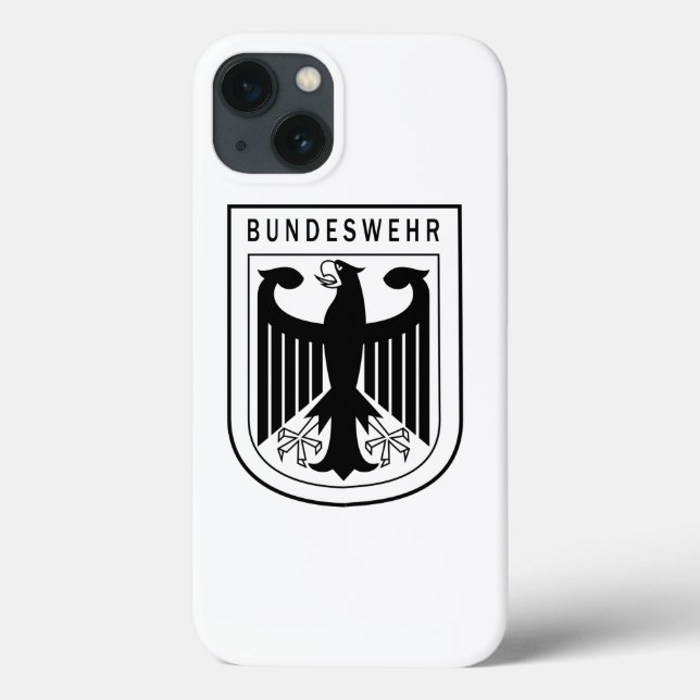 Retro - Federal Republic of Germany Bundeswehr Case-Mate iPhone Case (Back)