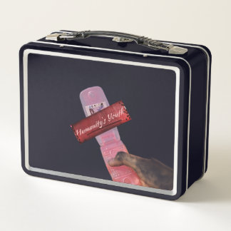 retro feminist aesthetic lunch box