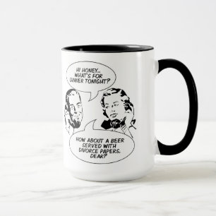 Retro Feminist Humor mugs