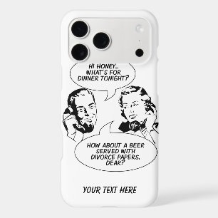 Retro Feminist Humour custom text phone cases