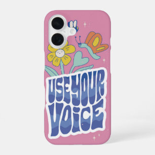 Retro Feminist Nature iPhone 16 Case