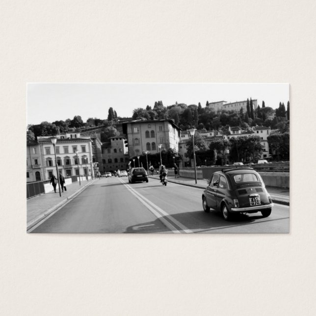 Retro Fiat 500 in Florence (Front)