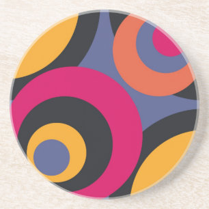 Retro Fifties Abstract Art Coasters