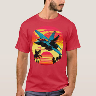 Retro Fighter Jet T-Shirt