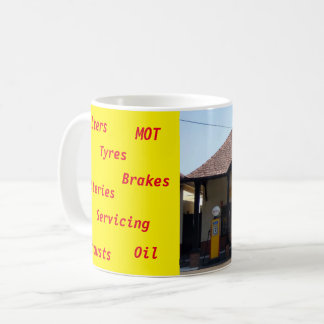 Retro Filling Station Coffee Mug