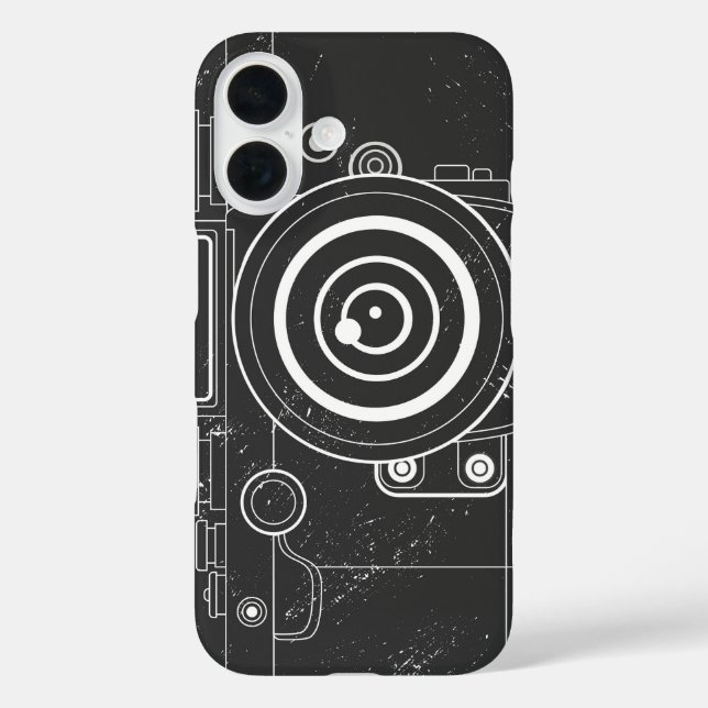 Retro Film Camera Case-Mate iPhone Case (Back)