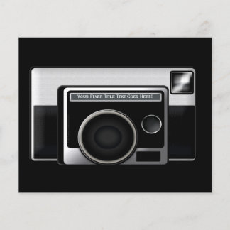 Retro Film Camera Flyer