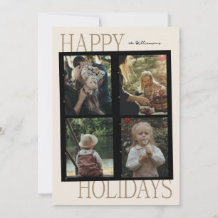 Retro-Film Inspired Holiday Photo Card