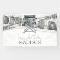 Retro Film Strip Photos Adult Movie Birthday 