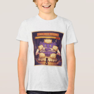 Retro Final Boss Gamer Tri-Blend Shirt