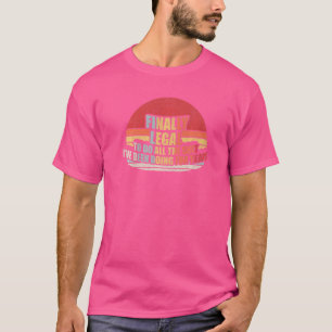 Retro Finally Legal  21st Birthday 2001 21 Years O T-Shirt