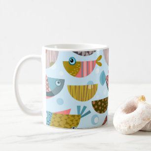 Retro Fish Coffee Mug