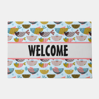 Retro Fish Doormat