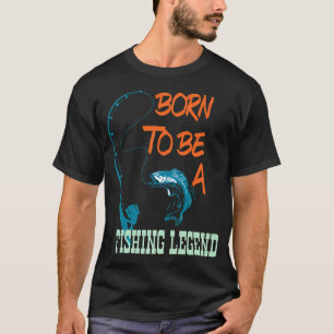 Retro Fish, Vintage Trout Fishing 90s, Rustic Wild T-Shirt