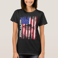 Retro Fishing Born To Fish Men Women Crappie Fishi