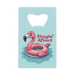 Retro Flamingo Float Funny Summer