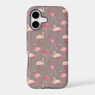 Retro Flamingos