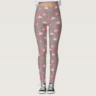 Retro Flamingos 2 Leggings