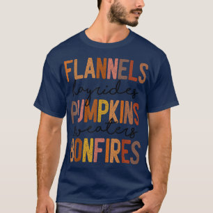Retro Flannels Hayrides Pumpkins Sweaters Bonfires