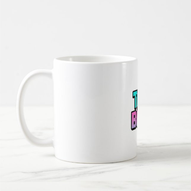 Retro Floppy Disc Icon - Take Me Back Coffee Mug (Left)