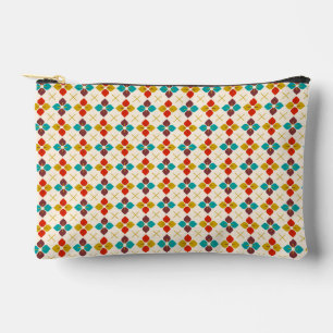 Retro Floral  Accessory Pouch