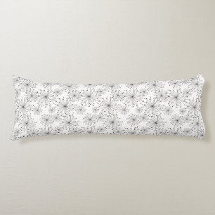 Retro floral background body cushion