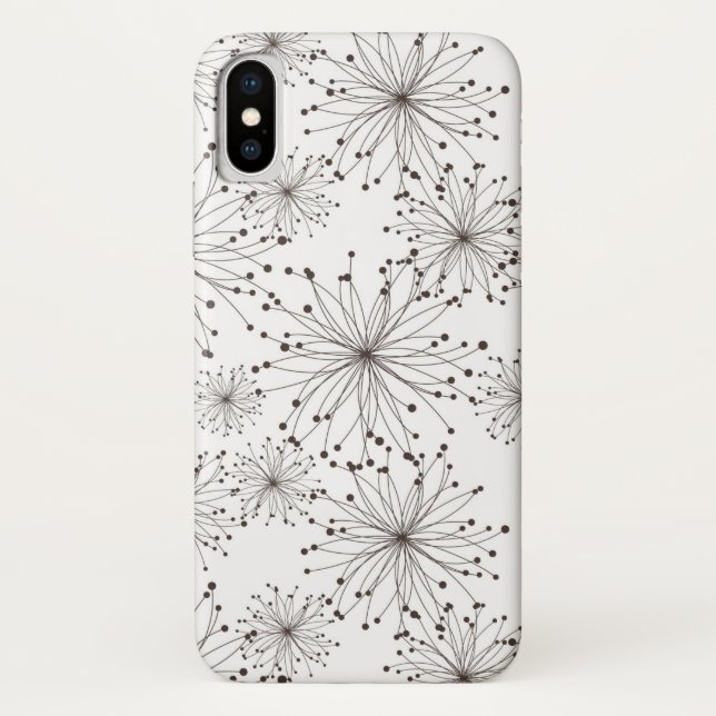 Retro floral background Case-Mate iPhone case (Back)