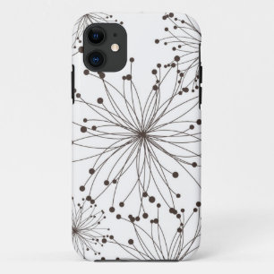 Retro floral background iPhone 11 case