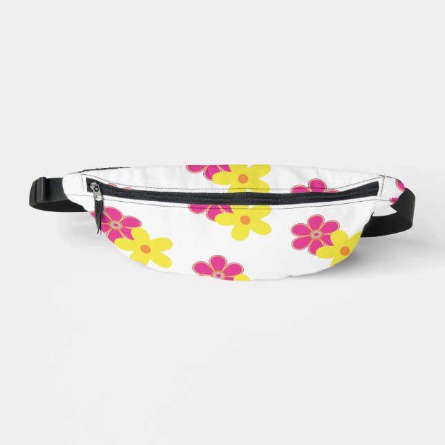 Retro floral bum bags (Front)