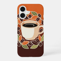 Retro Floral Coffee Cup
