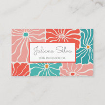 Retro Floral Colourful