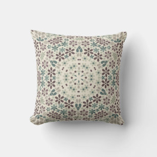 Retro, floral cushion