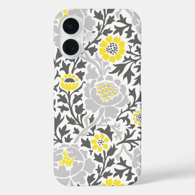 Retro Floral Damask Case-Mate iPhone Case (Back)