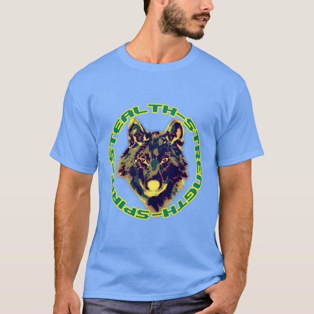 retro floral design T-Shirt (Front)