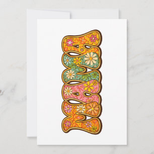 Retro Floral Mama: Groovy Vintage Typography