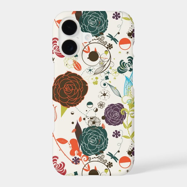 Retro Floral Pattern 2 (Back)