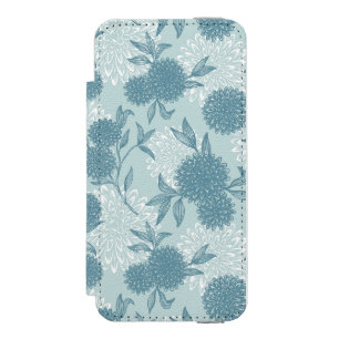 Retro Floral Pattern 2 2 Incipio Watson™ iPhone 5 Wallet Case