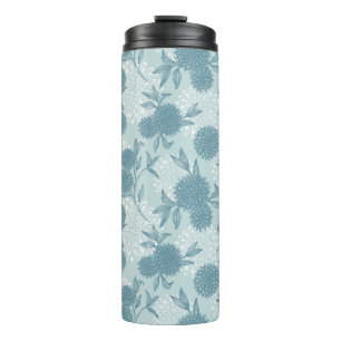 Retro Floral Pattern 2 2 Thermal Tumbler
