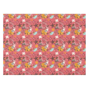 Retro floral pattern 7 tablecloth