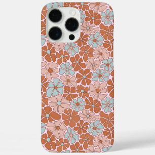 Retro Floral Seamless Pattern iPhone 16 Pro Max Case