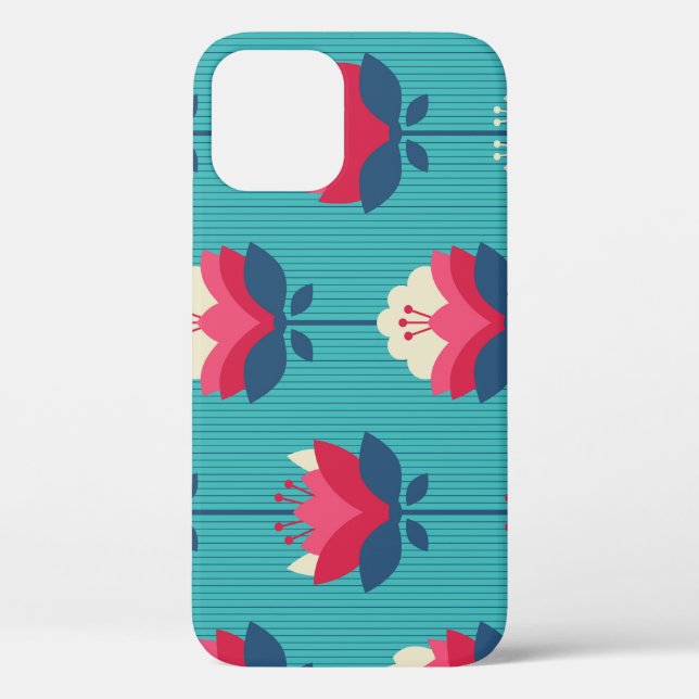 Retro floral seamless pattern. Case-Mate iPhone case (Back)